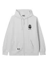 Fingercroxx Graphic-print Zip-up Hoodie In Multi