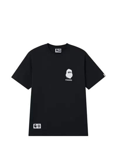Fingercroxx Graphic T-shirt In Black