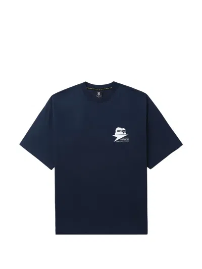 Fingercroxx Graphic T-shirt In Blue