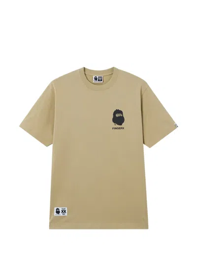 Fingercroxx Graphic T-shirt In Brown