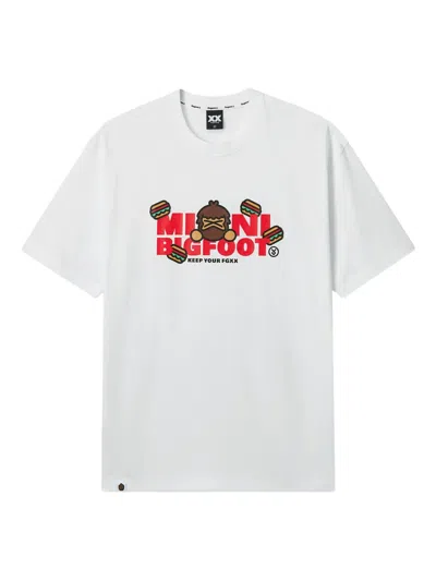 Fingercroxx Graphic T-shirt In White