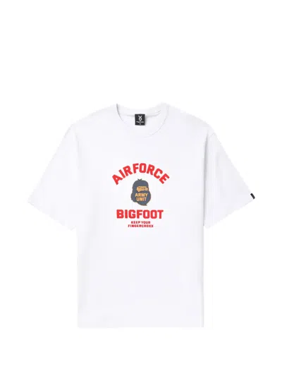 Fingercroxx Graphic T-shirt In White