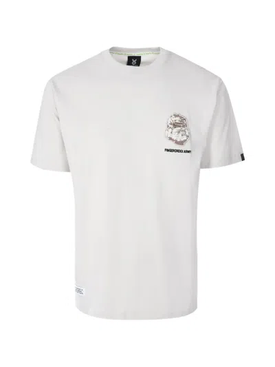 Fingercroxx Graphic T-shirt In White