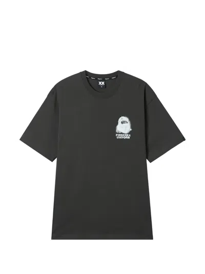 Fingercroxx Graphic T-shirt In Black