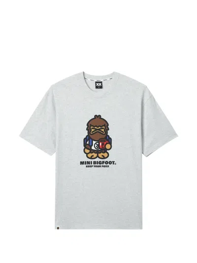 Fingercroxx Graphic T-shirt In Gray
