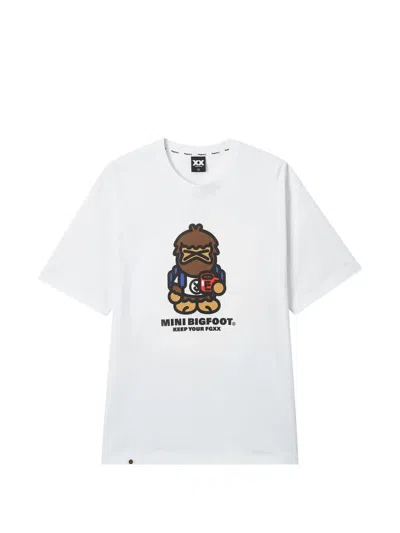 Fingercroxx Graphic T-shirt In White