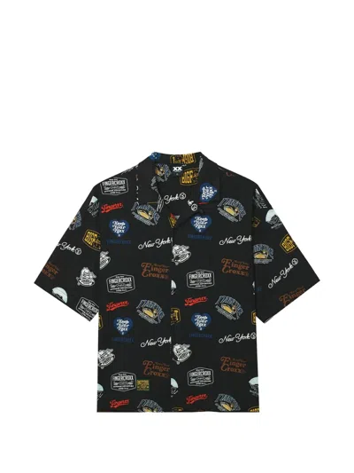 Fingercroxx Graphic-print Shirt In Multi