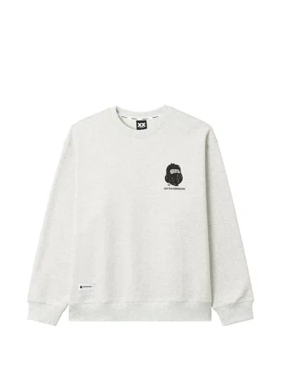 Fingercroxx Graphic-print Sweatshirt In Gray