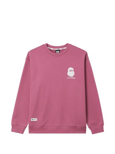 Fingercroxx Graphic-print Sweatshirt In Pink