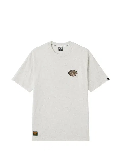 Fingercroxx Graphic-print T-shirt In Gray