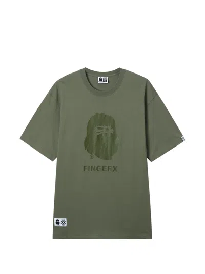 Fingercroxx Graphic-print T-shirt In Green
