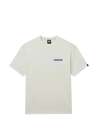Fingercroxx Graphic-print T-shirt In Neutral