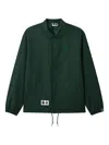 Fingercroxx Logo-patch Jacket In Green