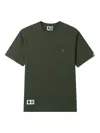 Fingercroxx Logo-patch T-shirt In Green
