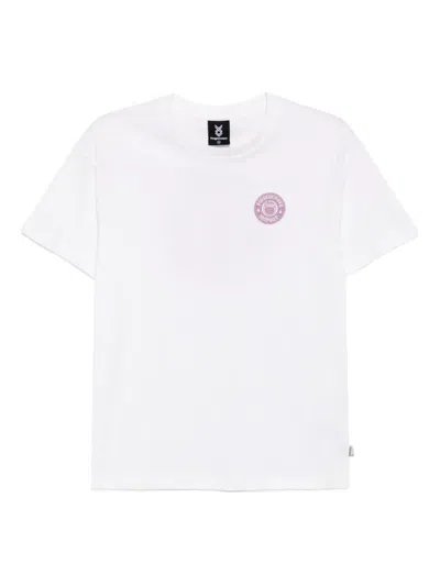 Fingercroxx Logo-patch T-shirt In White