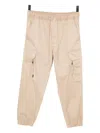Fingercroxx Logo-patched Cargo Pants In Neutral