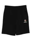Fingercroxx Logo-print Shorts In Black