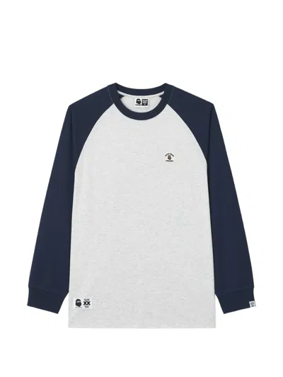 Fingercroxx Logo-patch Raglan-sleeve T-shirt In Multi