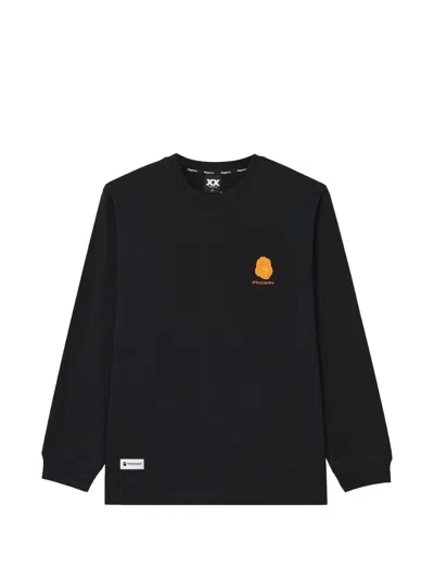 Fingercroxx Logo-patch Sweater In Black