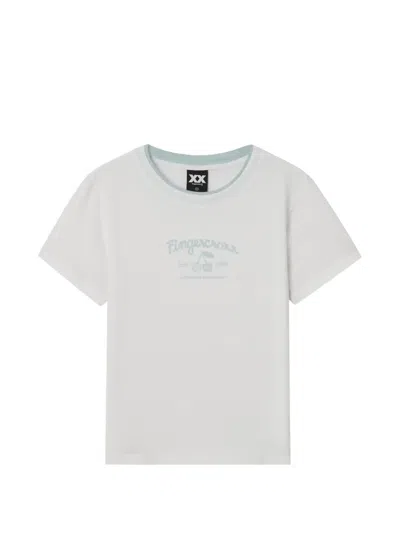 Fingercroxx Logo-print T-shirt In Red