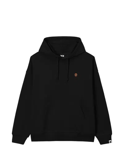 Fingercroxx Mini Bigfoot Logo-print Hoodie In Black