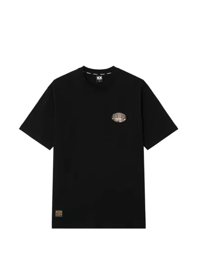 Fingercroxx Patch T-shirt In Black