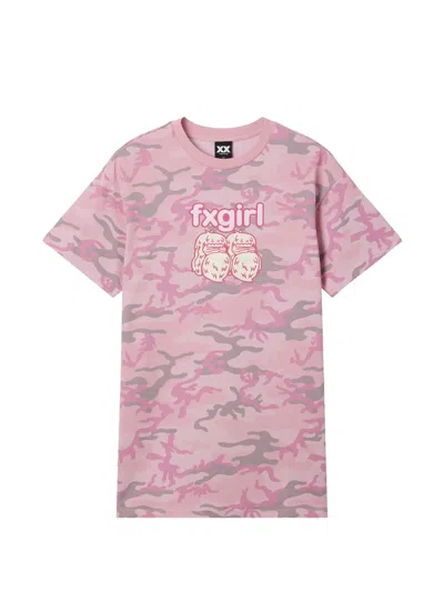 Fingercroxx Patterned T-shirt In Pink