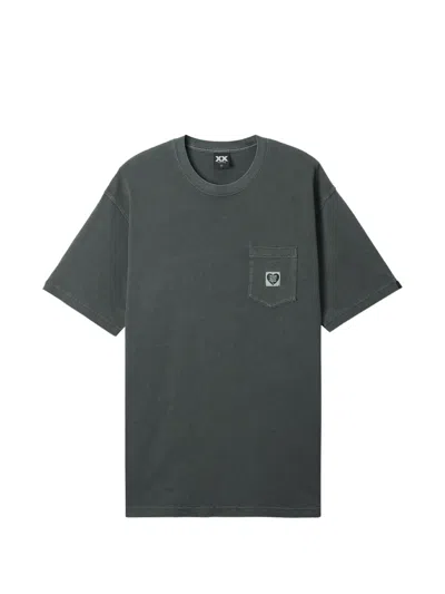 Fingercroxx Pocket T-shirt In Green