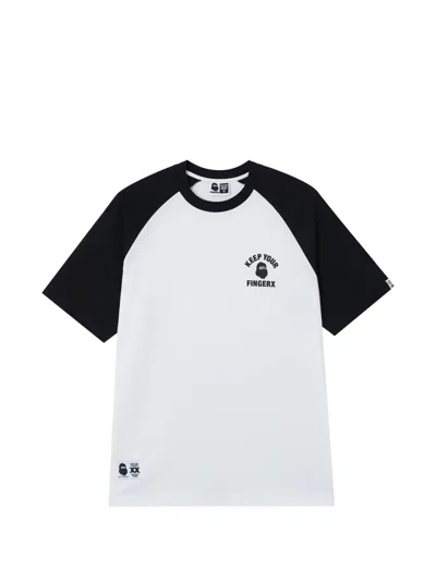 Fingercroxx Raglan-sleeve T-shirt In Multi
