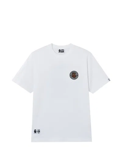Fingercroxx Round-neck T-shirt In White