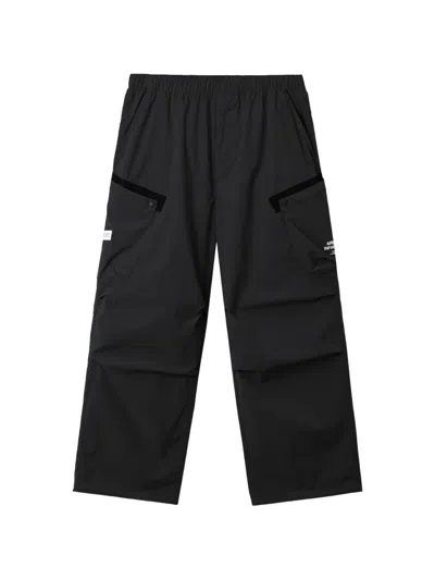 Fingercroxx Side-pocket Trousers In Black