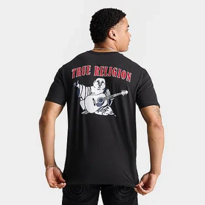 Finishline True Religion Men's Buddha Logo T-shirt In Black