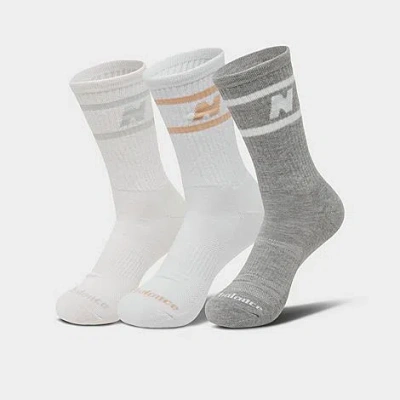 Finishline New Balance Fashion Lifestyle Crew Socks (3-pack) In Multicolor