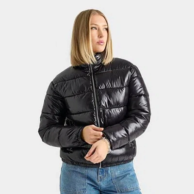 Finishline Supply And Demand Women's Shine Fog Jacket In Black 