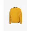 Finisterre Mens Buckthorn Coho Long-sleeve Cotton-jersey Sweatshirt Xxl In Yellow