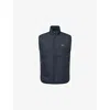 Finisterre Mens Black Firecrest Quilted Shell Gilet Xl In Black