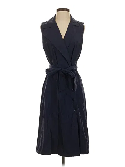 Pre-owned Finley Casual Dress In Blue