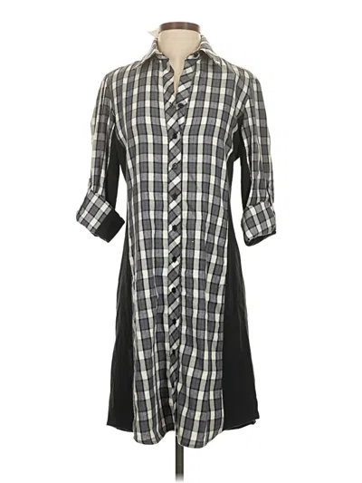 Pre-owned Finley Casual Dress In Gray