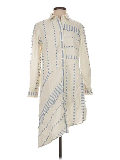 Pre-owned Finley Casual Dress In Ivory