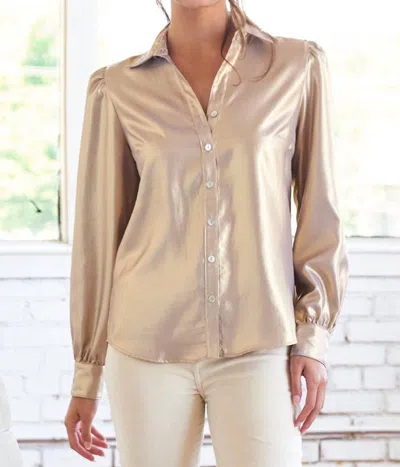 Finley Collette Shirt In Gold