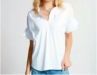 Finley Crosby Top In White