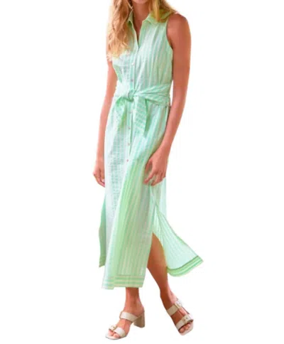 Finley Ellis Dress In Pastel Green/natural In Multi