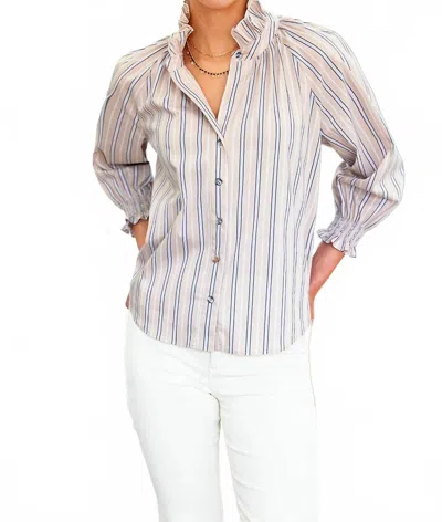Finley Fiona Blouse In Beige In Neutral
