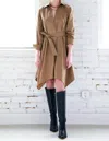 Finley Harrison Float Dress In Olive In Green