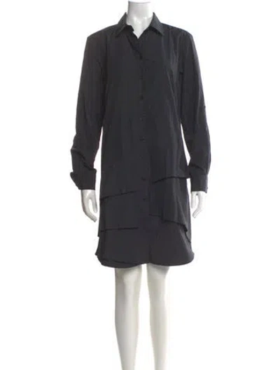 Pre-owned Finley Knee-length Dress In Black