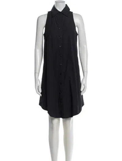 Pre-owned Finley Knee-length Dress In Black
