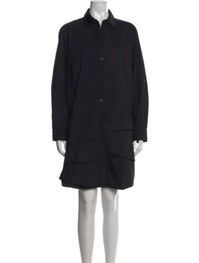 Pre-owned Finley Knee-length Dress In Black