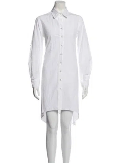 Pre-owned Finley Knee-length Dress In Neutral