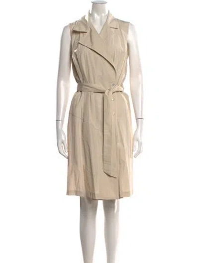 Pre-owned Finley Knee-length Dress W/ Tags In Neutrals
