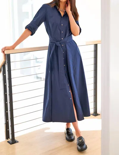 Finley Laine Dress In Navy